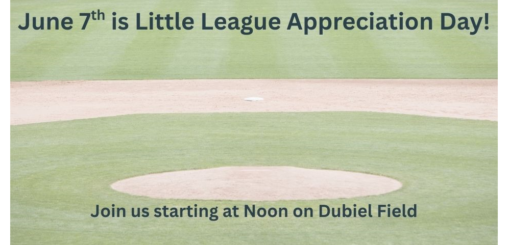 Little League Appreciation Day!